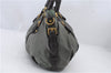 Authentic PRADA Nylon Leather 2Way Shoulder Hand Bag Khaki Green 2390D