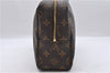 Auth Louis Vuitton Monogram Trousse Toilette 28 Clutch Hand Bag M47522 LV 2392D