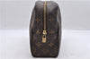 Auth Louis Vuitton Monogram Trousse Toilette 28 Clutch Hand Bag M47522 LV 2392D