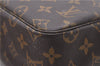 Auth Louis Vuitton Monogram Trousse Toilette 28 Clutch Hand Bag M47522 LV 2392D