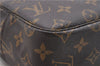 Auth Louis Vuitton Monogram Trousse Toilette 28 Clutch Hand Bag M47522 LV 2392D