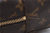 Auth Louis Vuitton Monogram Trousse Toilette 28 Clutch Hand Bag M47522 LV 2392D