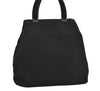 Authentic PRADA Vintage Nylon Tessuto Plastic Tote Hand Bag Black 2392I