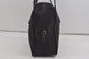 Authentic PRADA Nylon Tessuto Leather Shoulder Hand Boston Bag Purse Black 2393I