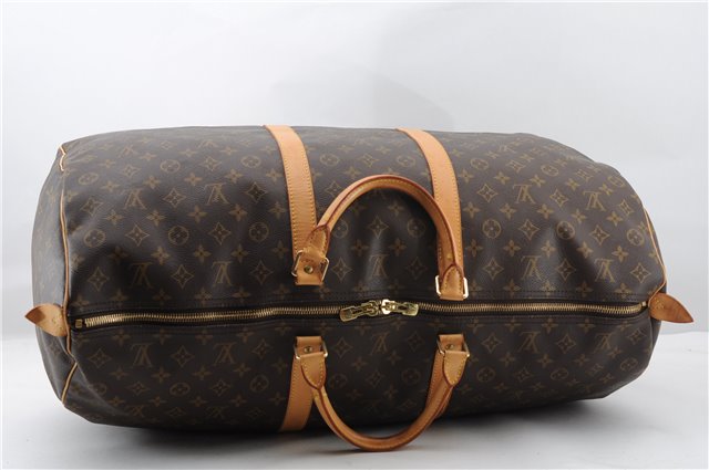 Authentic Louis Vuitton Monogram Keepall 60 Travel Boston Bag M41422 LV 2394F