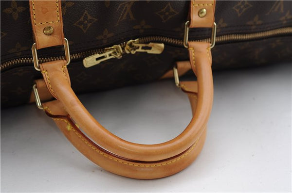 Authentic Louis Vuitton Monogram Keepall 60 Travel Boston Bag M41422 LV 2394F