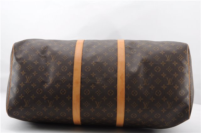 Authentic Louis Vuitton Monogram Keepall 60 Travel Boston Bag M41422 LV 2394F