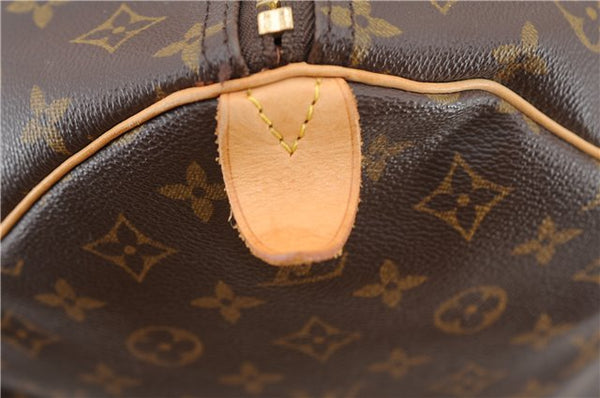 Authentic Louis Vuitton Monogram Keepall 60 Travel Boston Bag M41422 LV 2394F