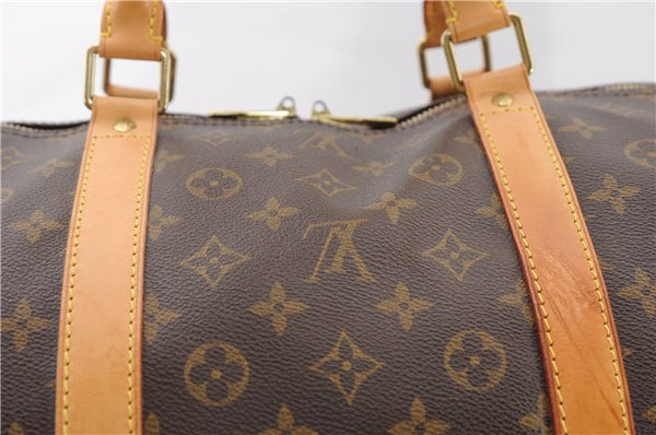 Authentic Louis Vuitton Monogram Keepall 60 Travel Boston Bag M41422 LV 2394F