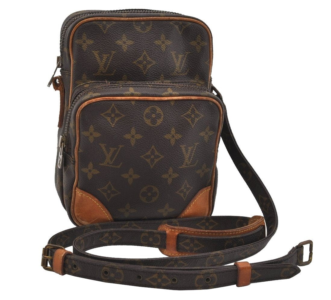 Authentic Louis Vuitton Monogram Amazone Shoulder Cross Bag M45236 LV Junk 2394I