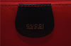 Authentic GUCCI 2Way Shoulder Cross Body Hand Bag Purse Leather Black 2395C