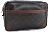 Authentic Louis Vuitton Monogram Compiegne 28 Clutch Hand Bag M51845 LV 2396D