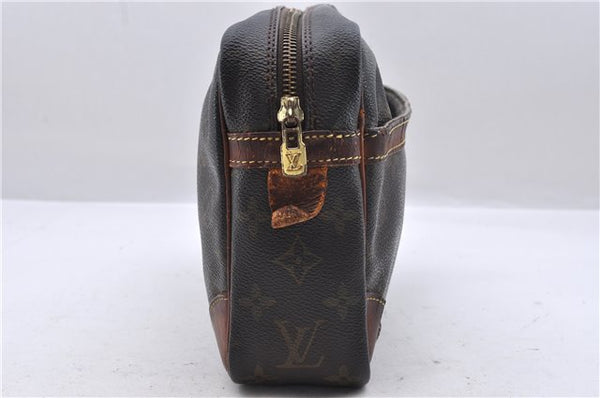 Authentic Louis Vuitton Monogram Compiegne 28 Clutch Hand Bag M51845 LV 2396D