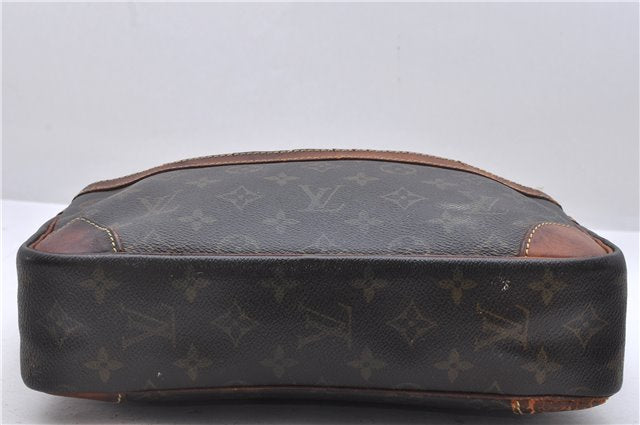 Authentic Louis Vuitton Monogram Compiegne 28 Clutch Hand Bag M51845 LV 2396D