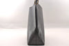 Authentic GUCCI Bamboo Vintage Shoulder Hand Bag Purse Leather Black 2398I