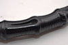 Authentic GUCCI Bamboo Vintage Shoulder Hand Bag Purse Leather Black 2398I