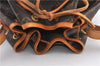 Authentic Louis Vuitton Monogram Noe Shoulder Drawstring Bag M42224 LV 2400F