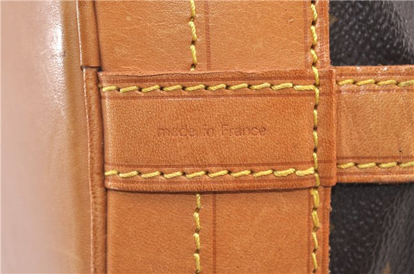 Authentic Louis Vuitton Monogram Noe Shoulder Drawstring Bag M42224 LV 2400F