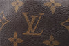 Authentic Louis Vuitton Monogram Noe Shoulder Drawstring Bag M42224 LV 2400F