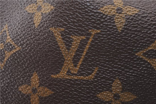 Authentic Louis Vuitton Monogram Noe Shoulder Drawstring Bag M42224 LV 2400F