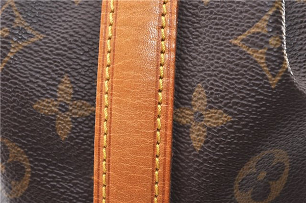 Authentic Louis Vuitton Monogram Noe Shoulder Drawstring Bag M42224 LV 2400F