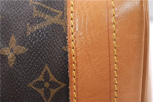 Authentic Louis Vuitton Monogram Noe Shoulder Drawstring Bag M42224 LV 2400F