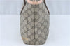 Authentic GUCCI Shoulder Tote Bag GG PVC Leather 181086 Brown Pink 2402C