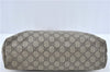 Authentic GUCCI Shoulder Tote Bag GG PVC Leather 181086 Brown Pink 2402C