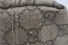 Authentic GUCCI Shoulder Tote Bag GG PVC Leather 181086 Brown Pink 2402C