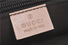 Authentic GUCCI Shoulder Tote Bag GG PVC Leather 181086 Brown Pink 2402C