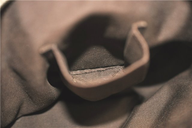 Authentic GUCCI Shoulder Tote Bag GG PVC Leather 181086 Brown Pink 2402C