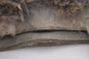 Authentic CHANEL Lapin Fur Tote Hand Bag Fur Suede Light Gray 2403I