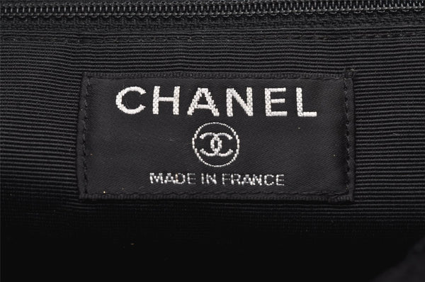 Authentic CHANEL Lapin Fur Tote Hand Bag Fur Suede Light Gray 2403I
