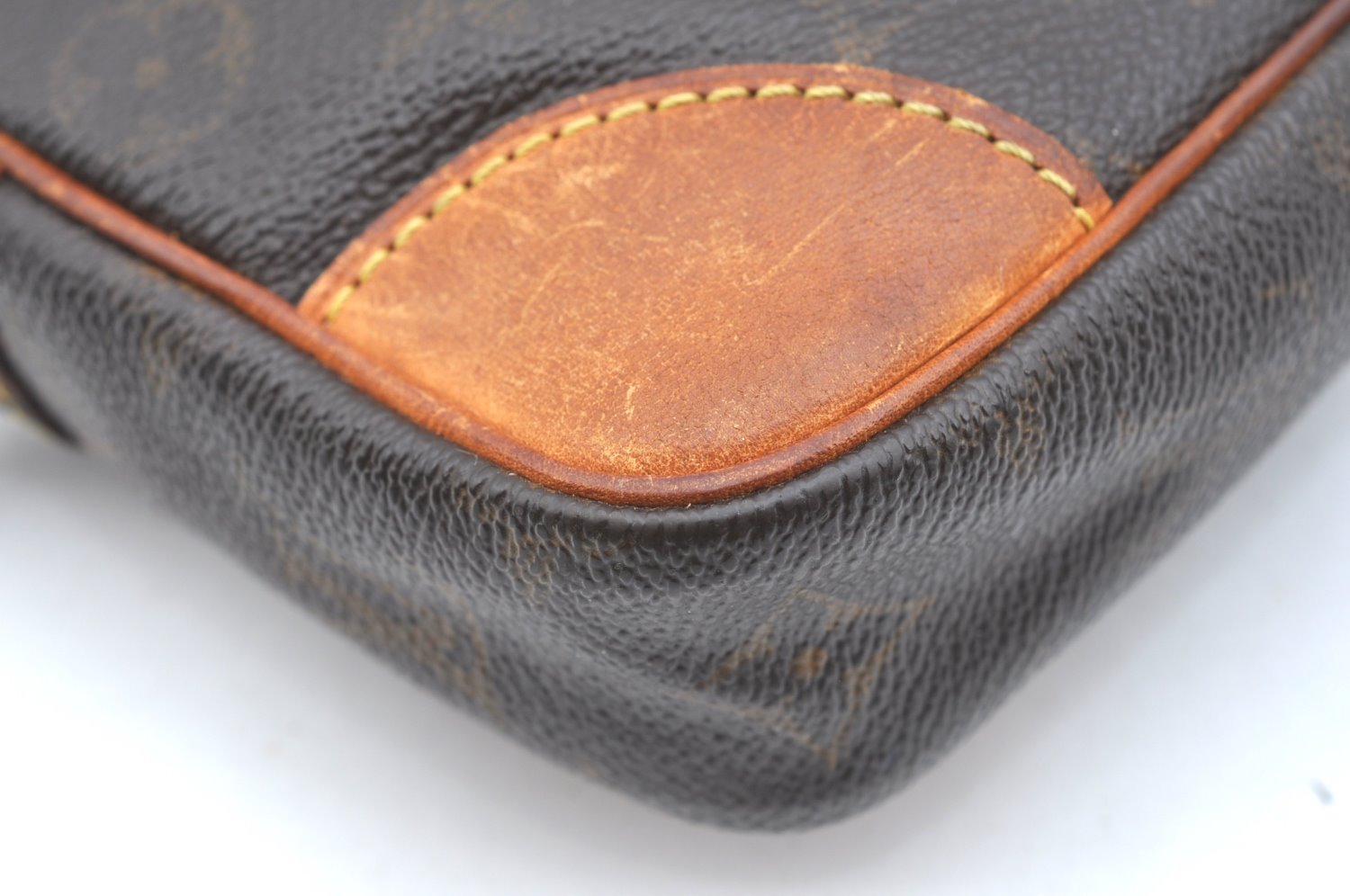 Authentic Louis Vuitton Monogram Marly Dragonne GM M51825 Clutch Hand Bag 2406G