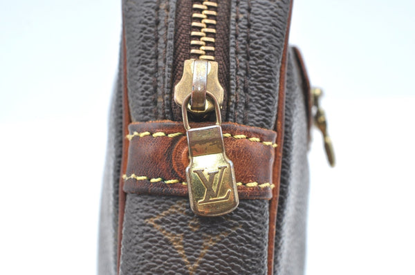 Authentic Louis Vuitton Monogram Marly Dragonne GM M51825 Clutch Hand Bag 2406G