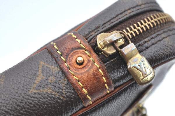 Authentic Louis Vuitton Monogram Marly Dragonne GM M51825 Clutch Hand Bag 2406G