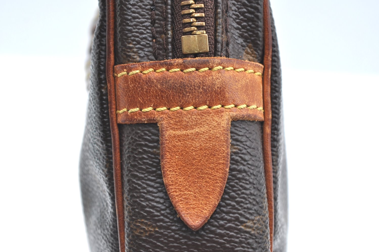 Authentic Louis Vuitton Monogram Marly Dragonne GM M51825 Clutch Hand Bag 2406G