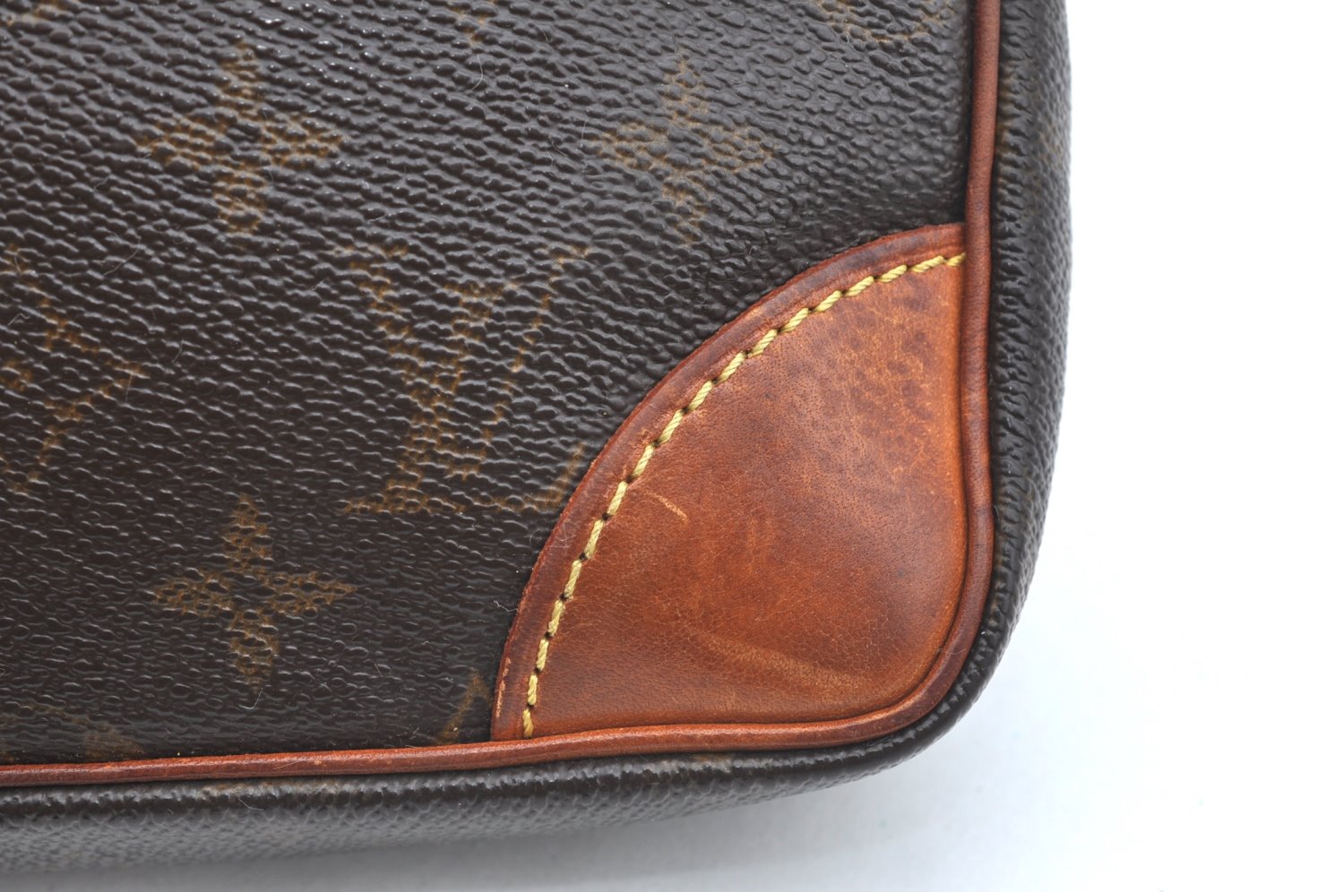 Authentic Louis Vuitton Monogram Marly Dragonne GM M51825 Clutch Hand Bag 2406G