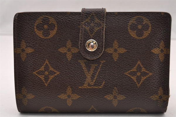 Authentic Louis Vuitton Monogram Portefeuille Viennois Wallet M61674 LV 2406I