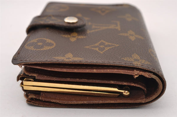 Authentic Louis Vuitton Monogram Portefeuille Viennois Wallet M61674 LV 2406I