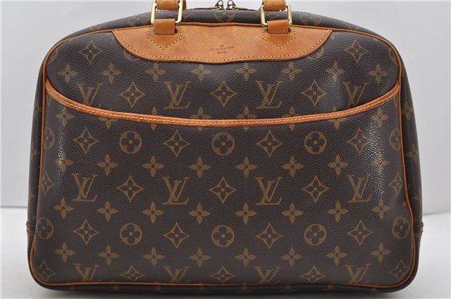 Authentic Louis Vuitton Monogram Deauville Hand Bag M47270 LV 2407D