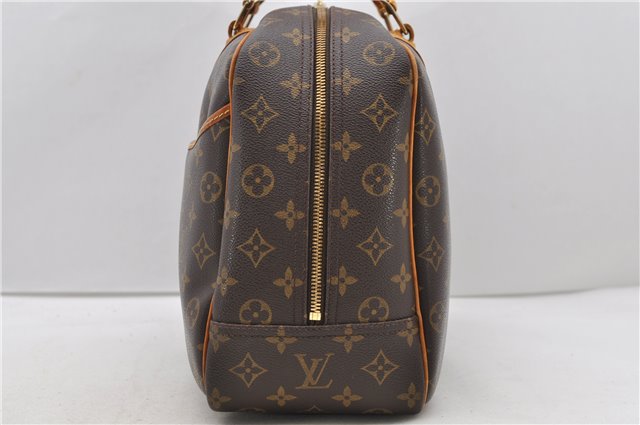 Authentic Louis Vuitton Monogram Deauville Hand Bag M47270 LV 2407D