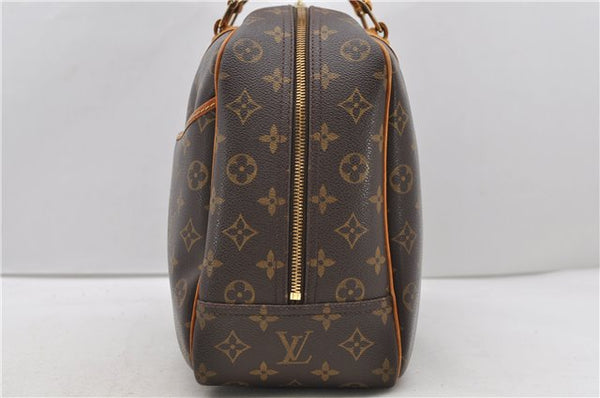 Authentic Louis Vuitton Monogram Deauville Hand Bag M47270 LV 2407D