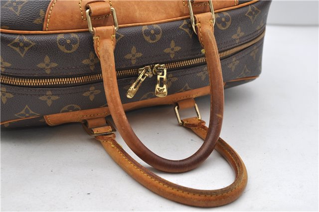 Authentic Louis Vuitton Monogram Deauville Hand Bag M47270 LV 2407D