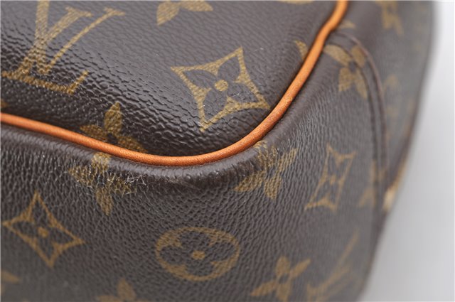 Authentic Louis Vuitton Monogram Deauville Hand Bag M47270 LV 2407D
