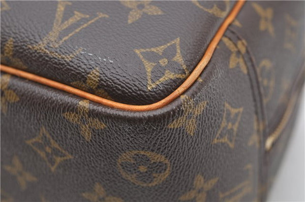 Authentic Louis Vuitton Monogram Deauville Hand Bag M47270 LV 2407D