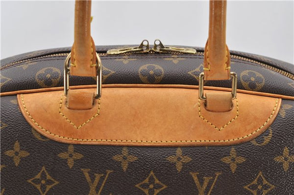 Authentic Louis Vuitton Monogram Deauville Hand Bag M47270 LV 2407D
