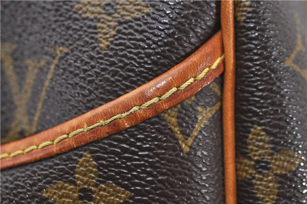 Authentic Louis Vuitton Monogram Deauville Hand Bag M47270 LV 2407D