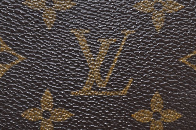Authentic Louis Vuitton Monogram Deauville Hand Bag M47270 LV 2407D