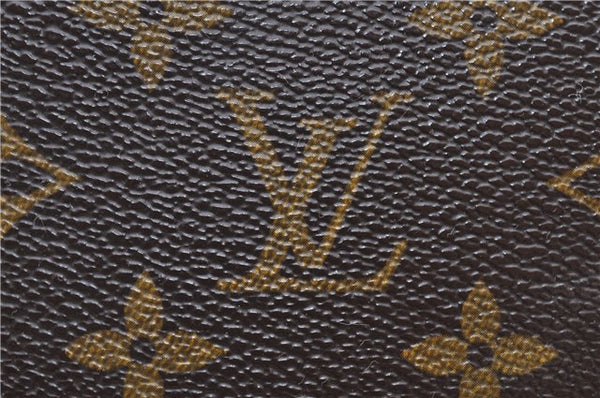 Authentic Louis Vuitton Monogram Deauville Hand Bag M47270 LV 2407D